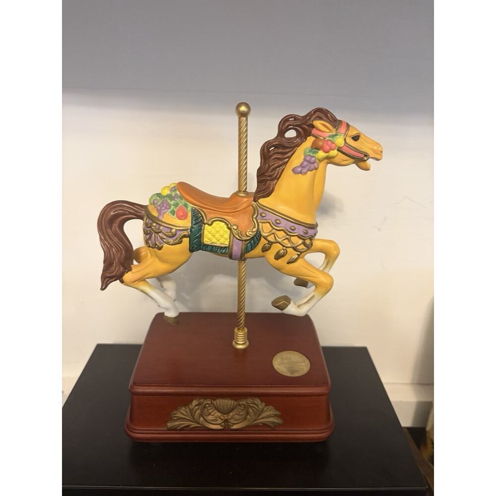 San Fransisco Music Box Co.Carousel American Treasure Collection Limited Edition - Picture 6 of 8